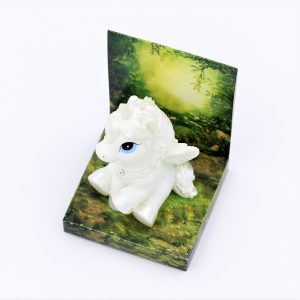 Lumânare decorativă figurină- Unicorn 4x5x8 cm