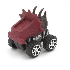Mașinuță cu sistem friction triceratops multicolor