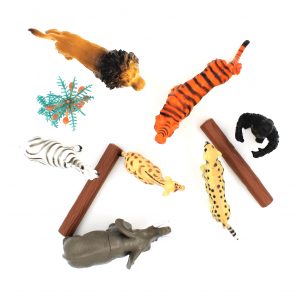 Set figurine jumbo 10 piese Safari