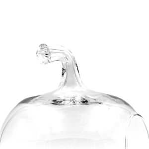 Vaza sticla forma de mar 20.5x23.5cm