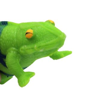 Jucarie elastica Chameleon verde