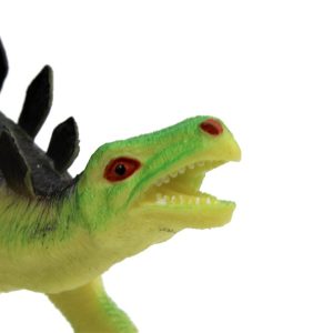 Figurina cu sunet Sqweekies stegosaurus verde 28cm