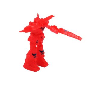 Figurina robotel de jucarie rosu