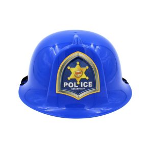 Jucărie interactivă cască polițist culoare albastru