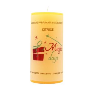 Lumanare parfumata Magic Days citrice 10cm