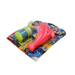 Pistol baloane sapun Bubble Gun Dolphin roz