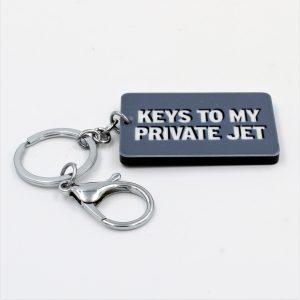 Breloc cu mesaj - Keys to Private Jet