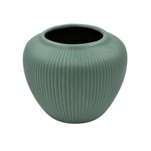 Vaza decorativa ceramica verde 15x15x13cm