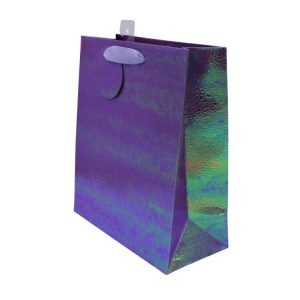 Pung Clairefontaine L Purple Iridescent Embossed