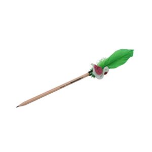 Creion figurina Flamingo pana verde 30 cm