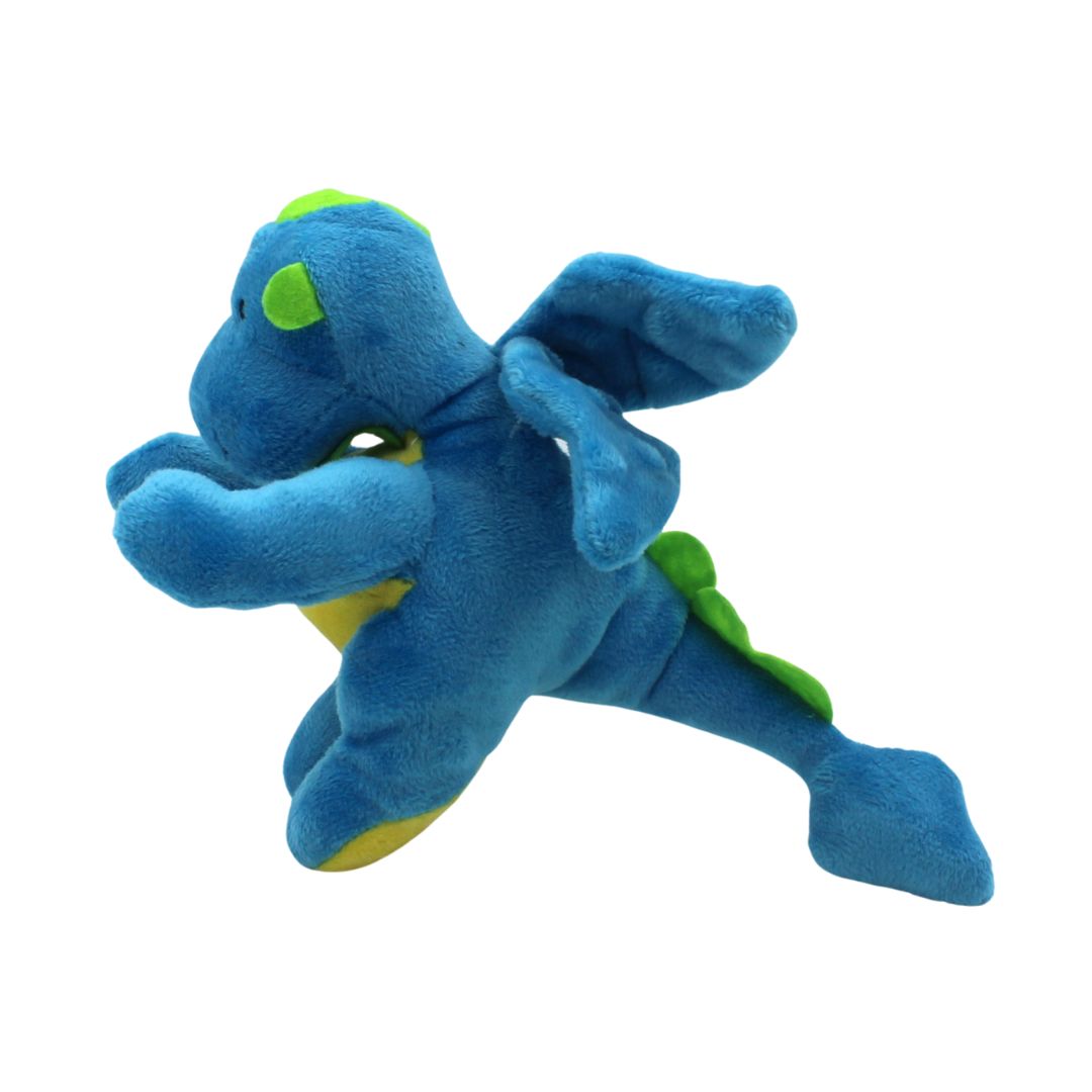 Dinozaur bleu cu sunet pentru căței