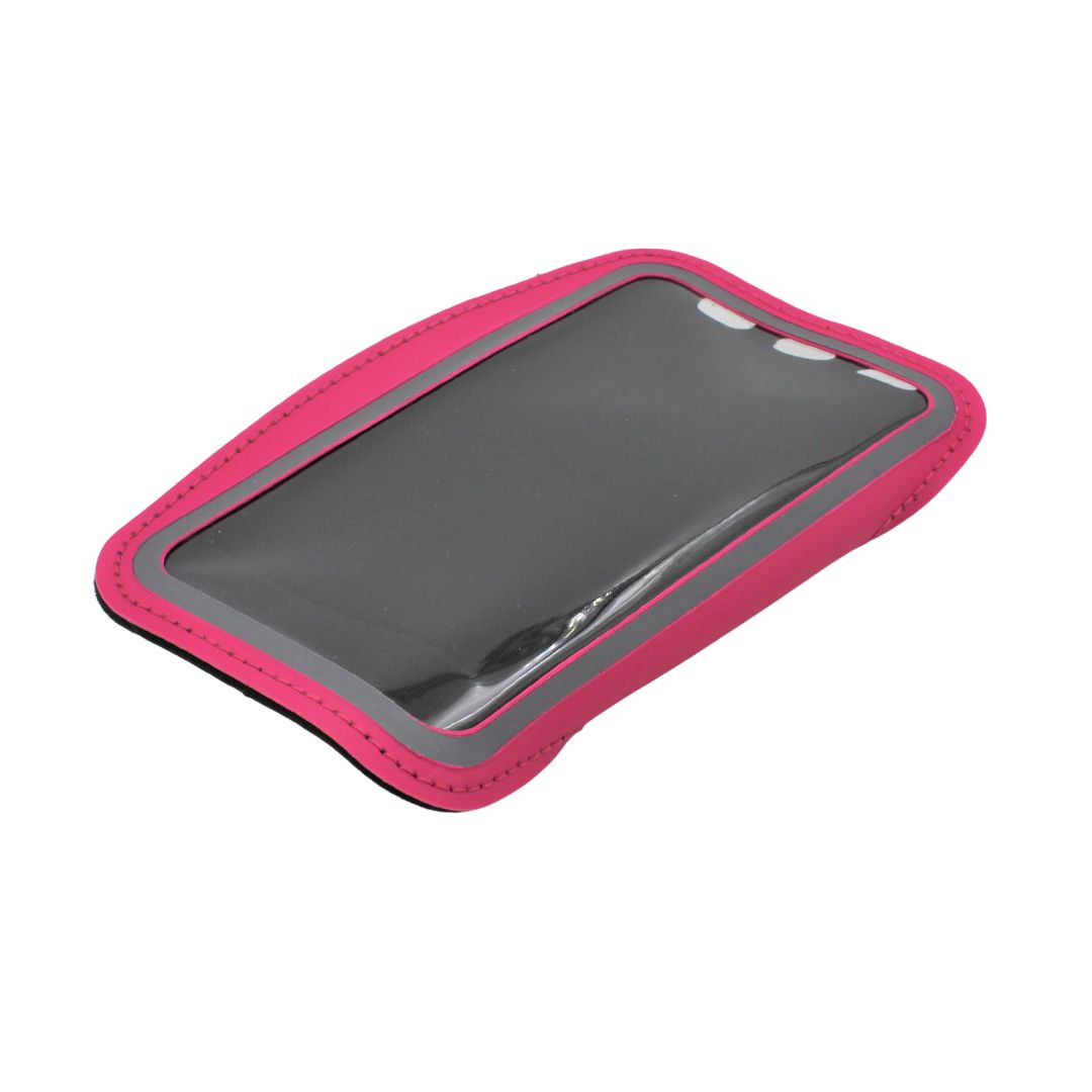 Suport telefon pentru braț culoarea roz