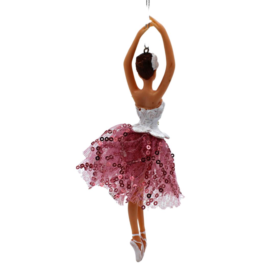 Decorațiune Dansul Lebedelor balerină elegantă roz