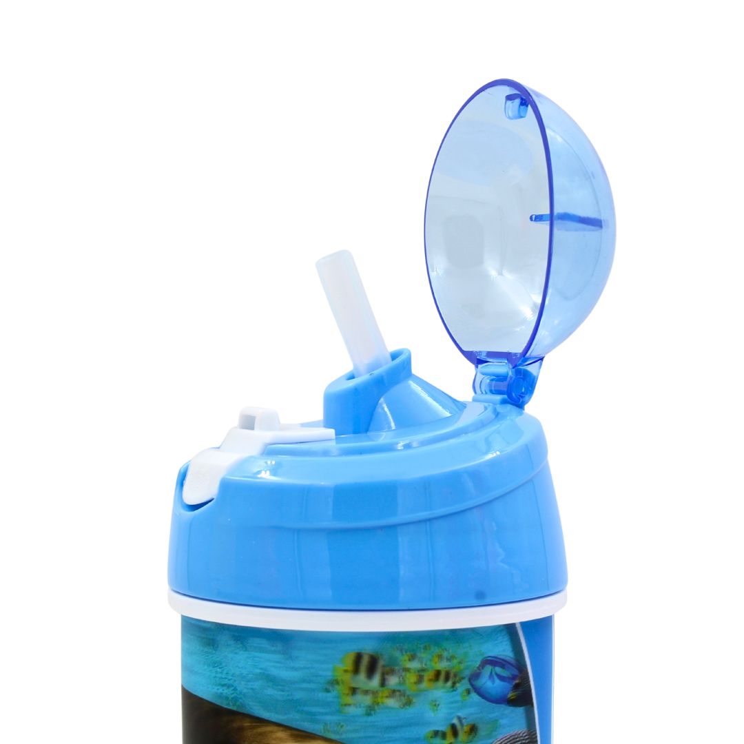 Sticlă apă pentru copii model rechin 500ml