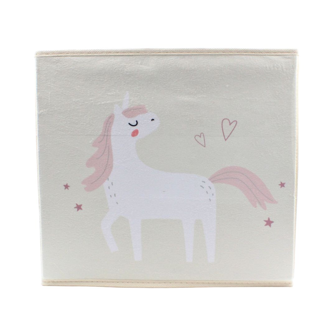 Cutie depozitare unicorn bej 30×30 cm